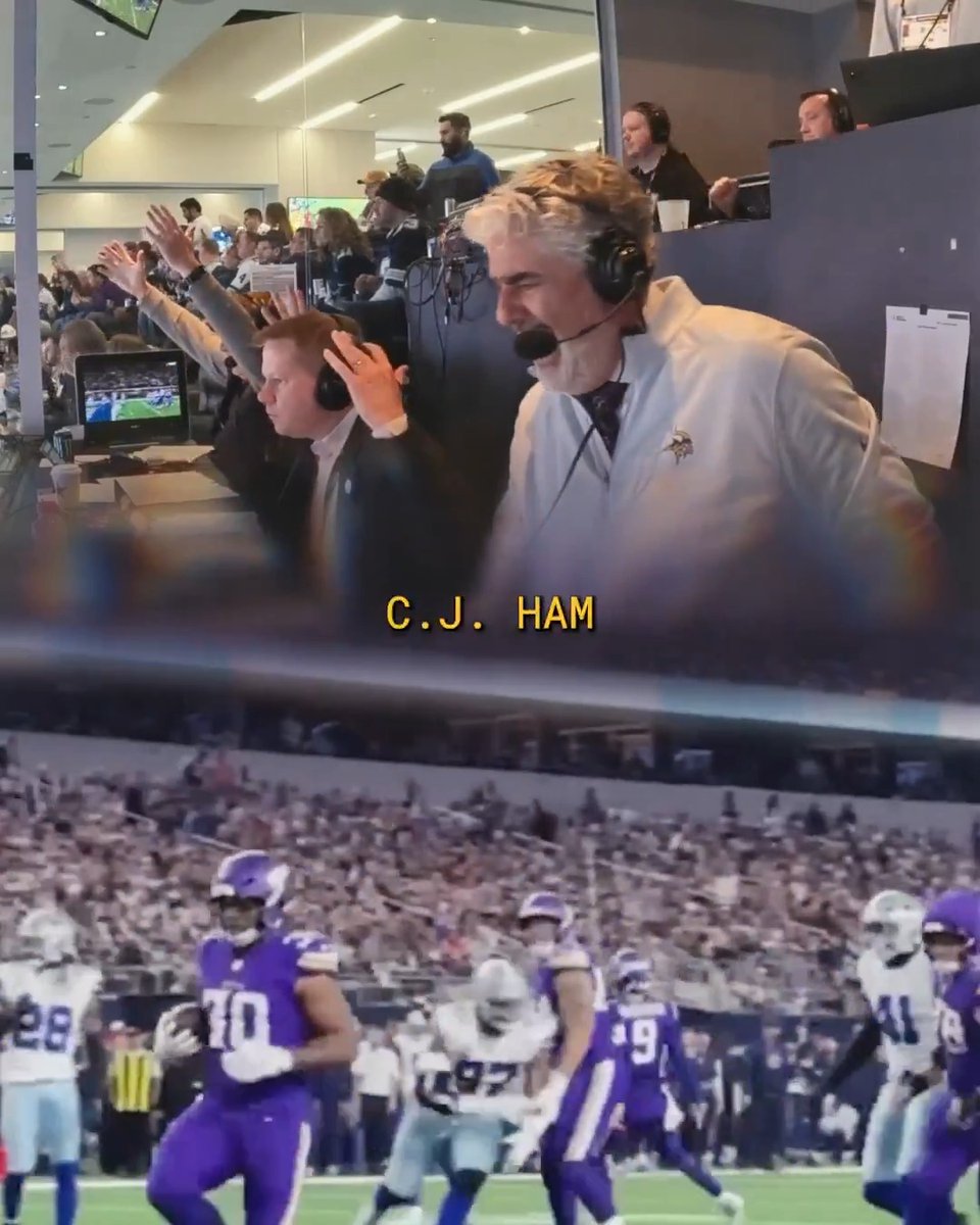 Fullback love 💜 CJ Ham 🎙️: Paul Allen | KFAN1003