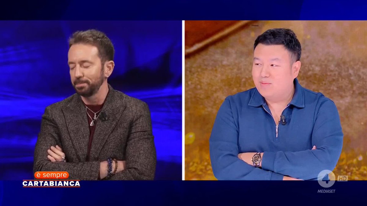 "Se ho la possibilità di spendere tanto è perchè me lo sono guadagnato e sudato" Gianluca Xu a #ÈsempreCartabianca