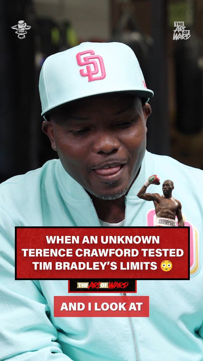 Happy retirement, Bud! 🏆 Tim Bradley drops the story about an unknown Terence Crawford taking it to him in sparring back in 2011 😲 New episode of THE ART OF WARD featuring Tim Bradley is out now on the ALL THE SMOKE FIGHT YouTube.