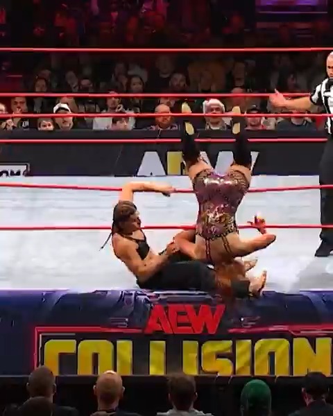 .Marina Shafir absolutely SPIKED Isla Dawn on tonight's very special AEW Dark! Watch #AEWDark: Stocking Stuffer on AEW's YouTube Channel, RIGHT NOW!