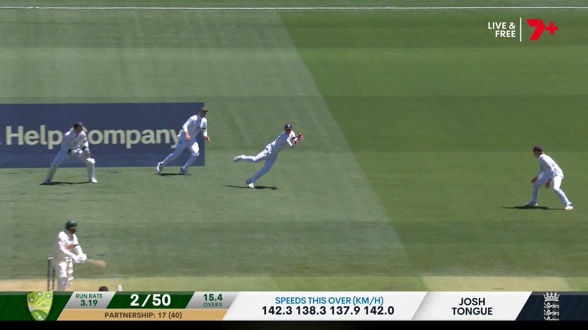 Dropped! Brook puts down the chance and Khawaja gets a life #Ashes