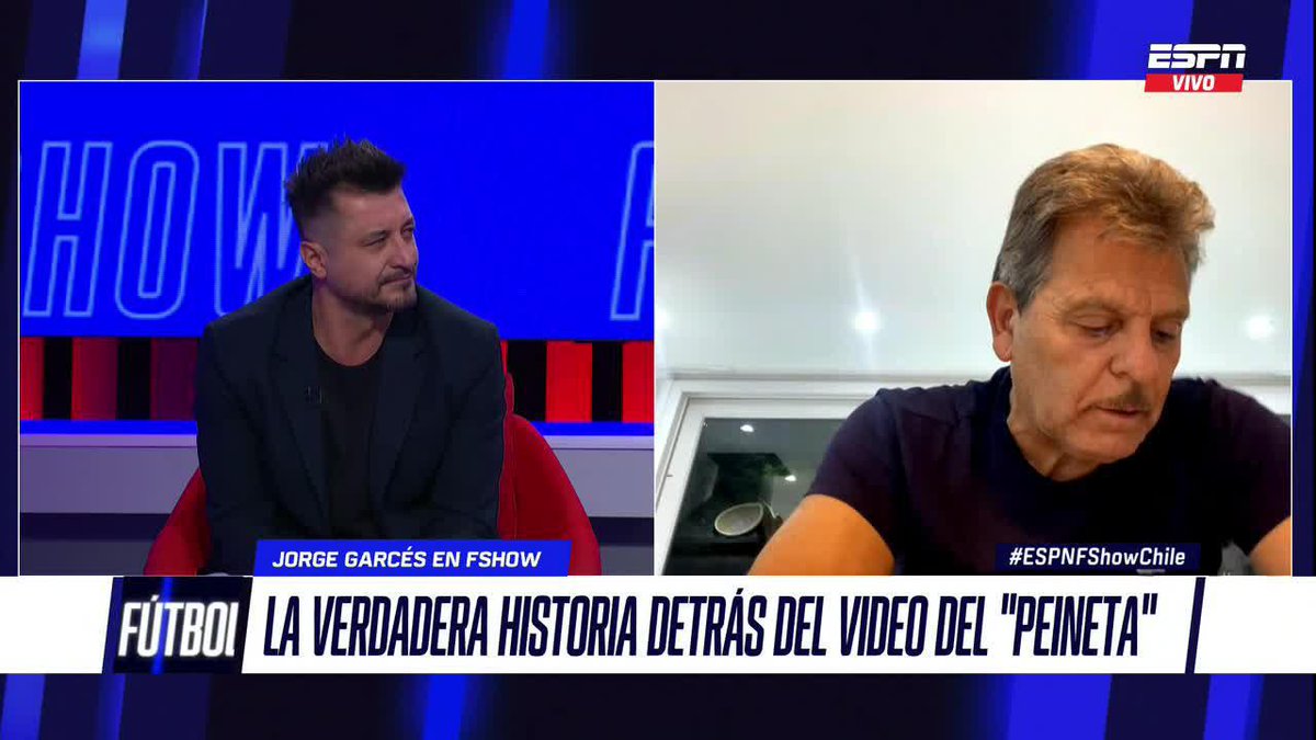 "DESPUÉS DE 19 AÑOS, QUE DIGAS QUE EL PARTIDO ESTABA ARREGLADO, ME PARECE QUE NADA QUE VER" El encendido debate entre Nico Peric y Jorge Garcés al recordar la semifinal vuelta entre Audax y O'Higgins por el Clausura 2006. ▶️ Mira #ESPNFShowChile en el Plan Premium de #DisneyPlus