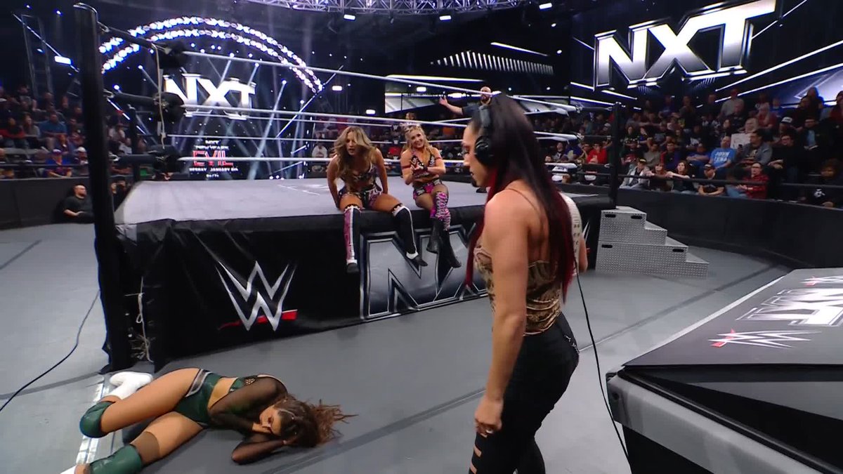 "That's what you get when you mess with Fatal Influence!" Jacy Jayne is loving life right now. 😅