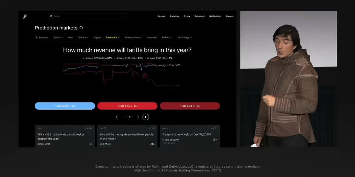 “Some people have already started to realize that using prediction markets can be cheaper than conventional fire, flood, and hurricane insurance.” - Vlad, Robinhood