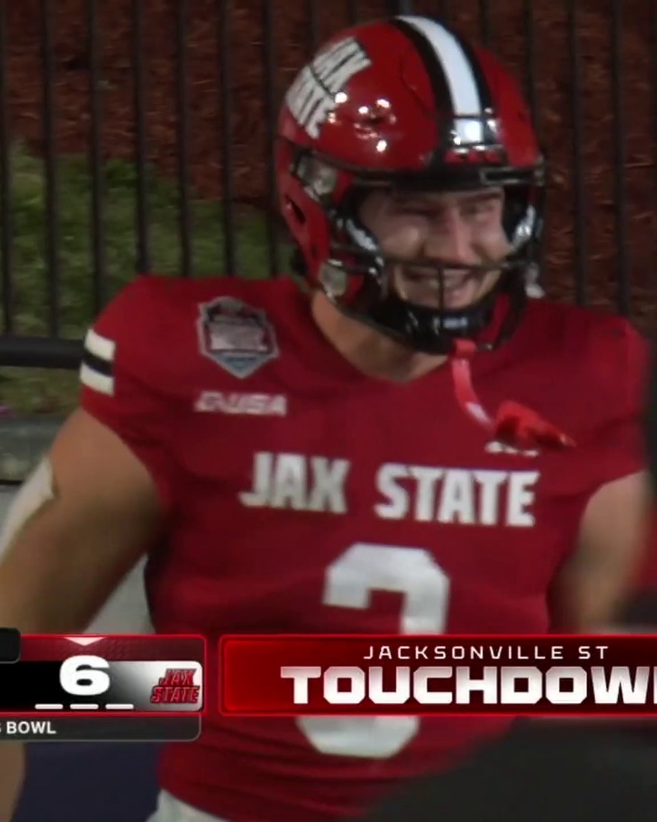 JAX STATE STRIKES FIRST VS. TROY 🔥 Watch the IS4S Salute to Veterans Bowl NOW on ESPN and the ESPN App 🏈