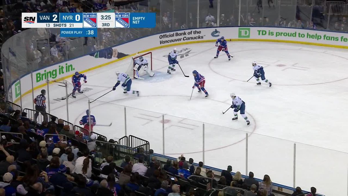 Garland backhand from DOWNTOWN!