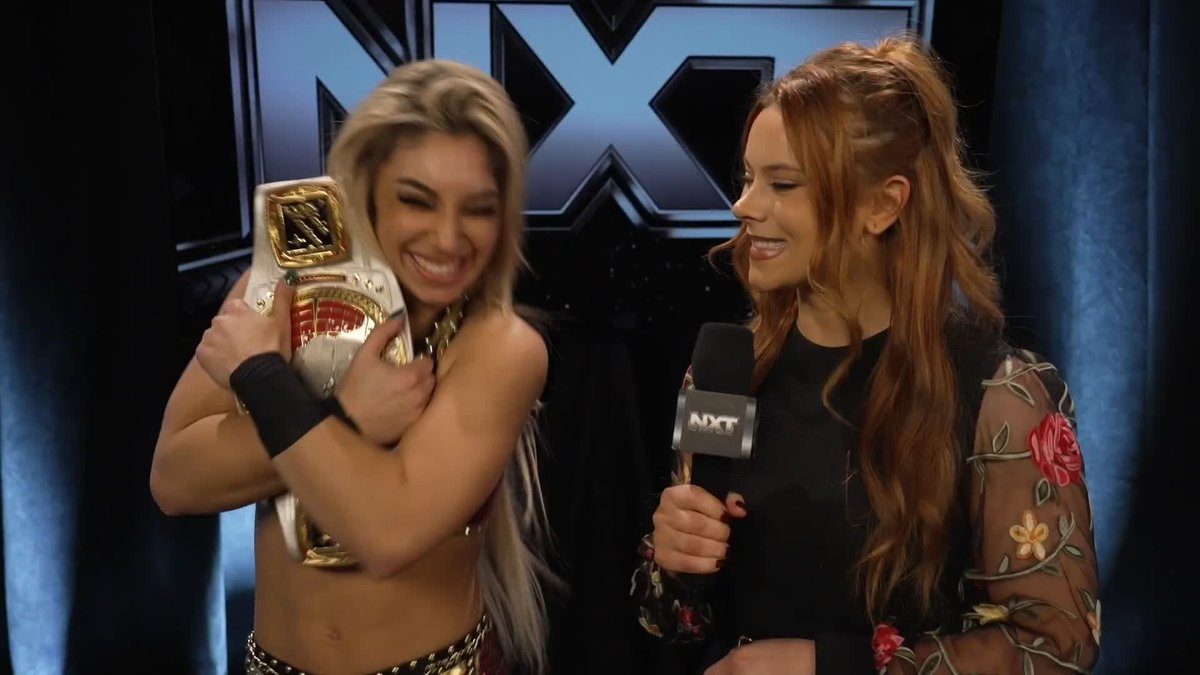 Believed in herself, and the world rewarded her! 🙌 Thea Hail is the new Women's North American Champion, and it could possibly be the worst day of blakey ♡'s life... Jordynne Grace