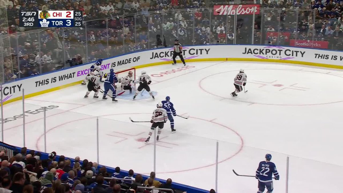 LEAFS SCORE 2 GOALS IN 10 SECONDS TO GO FROM DOWN 2-1 TO UP 3-2 😱🚨