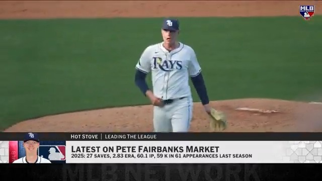 “Fairbanks to me, is far and away the best reliever left on the market…” Mark Feinsand mentions the Phillies, Cubs, Mets and Yankees among plenty of teams showing interest in free agent reliever Pete Fairbanks.