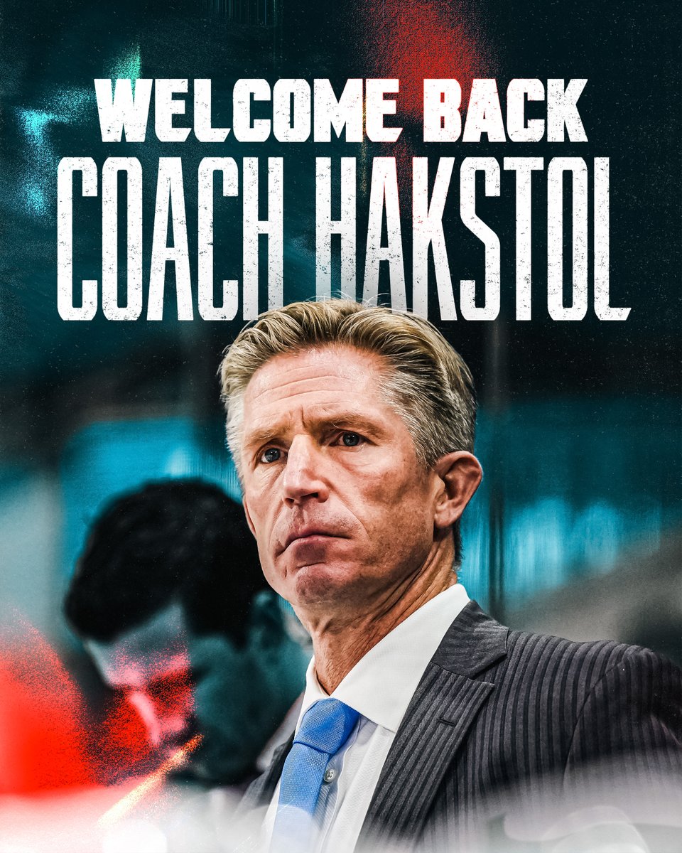 Welcome back to the first coach in #SeaKraken history, Dave Hakstol!