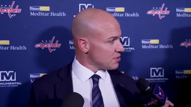 Full postgame media availability with head coach Spencer Carbery following tonight's game against Minnesota. #CapsWild
