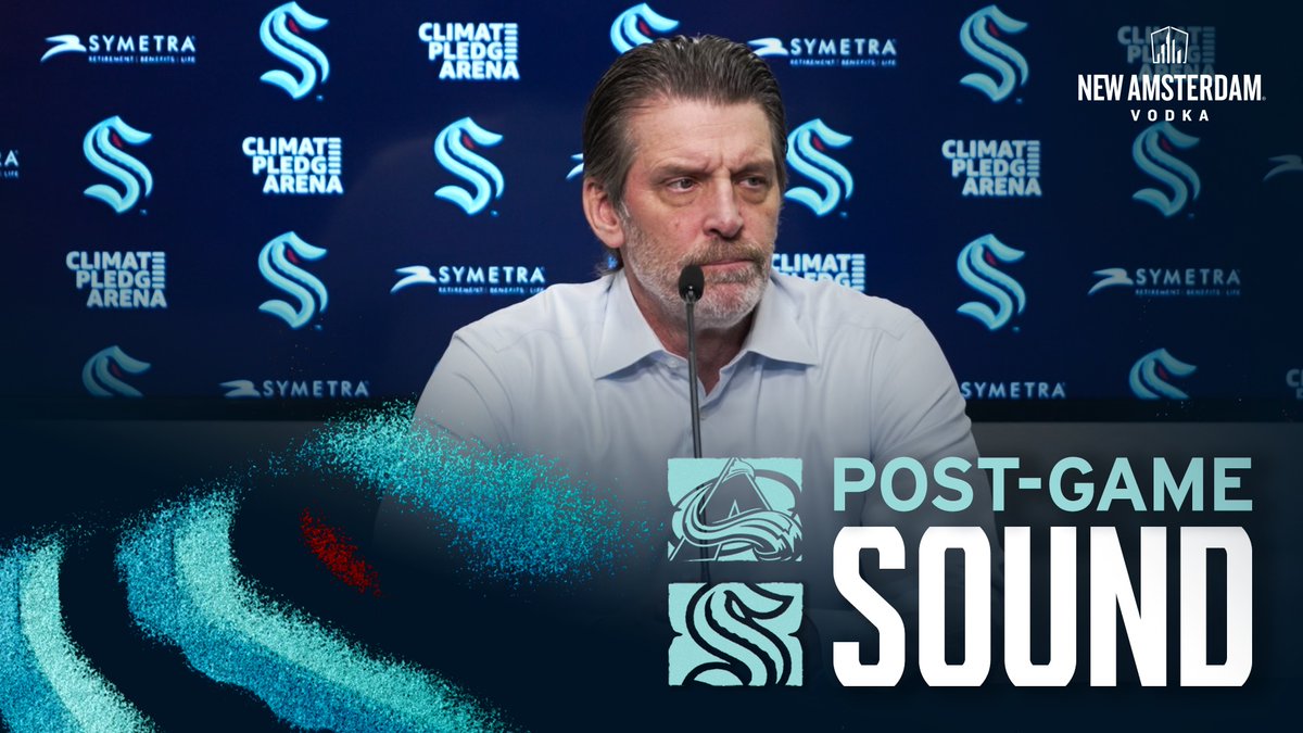 “I think we played hard, like we have been. We just can’t find a way to get over the finish line.” 🗣️ Hear more from #SeaKraken head coach Lane Lambert after tonight’s final.