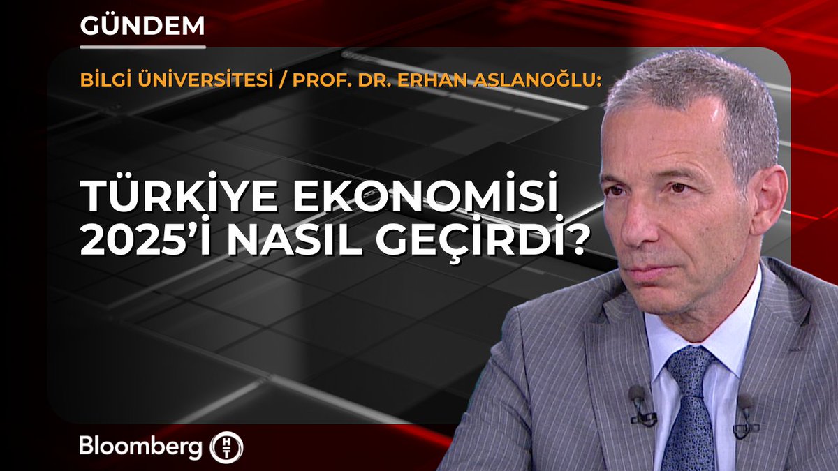 📍 Türkiye ekonomisi 2025'i nasıl geçirdi? 🗣 Prof. Dr. Erhan Aslanoğlu