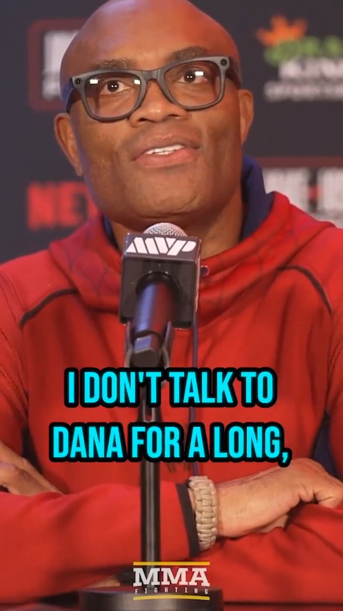 Anderson Silva weighs in on Dana White jumping over to boxing next year: "Dana is Dana. He's a boss. … I believe boxing is a different sport. It's an old sport. A lot of people need respect, and it's not about how much money you have to put on the best fights together."