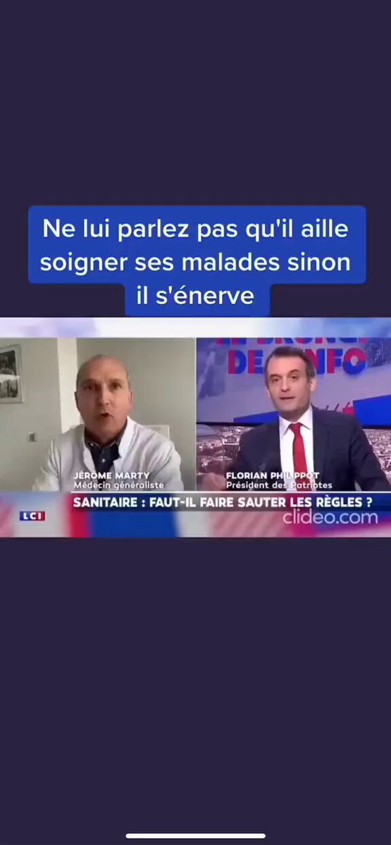 Avant on appelait pour un RDV chez son médecin et on était reçu dans la journée ou il venait à la maison. Aujourd'hui #Doctolib c'est 8 jours d'attente. Je n'imagine même pas le gars qui consulte le Docteur Marty qui passe son temps dans les médias ... il meurt tranquille !