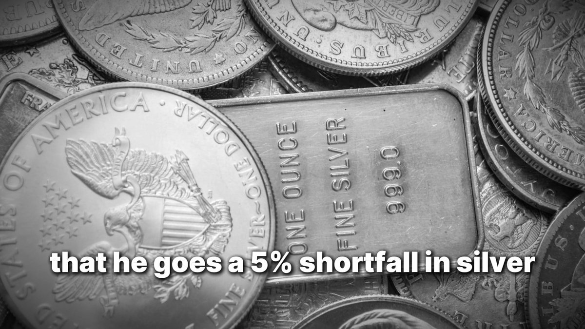 Victor Niederhoffer, a trader for Soros, once said a 5% shortfall in #silver supply will result in a 200% increase in price once the above-ground supply is satisfied. Full report:
