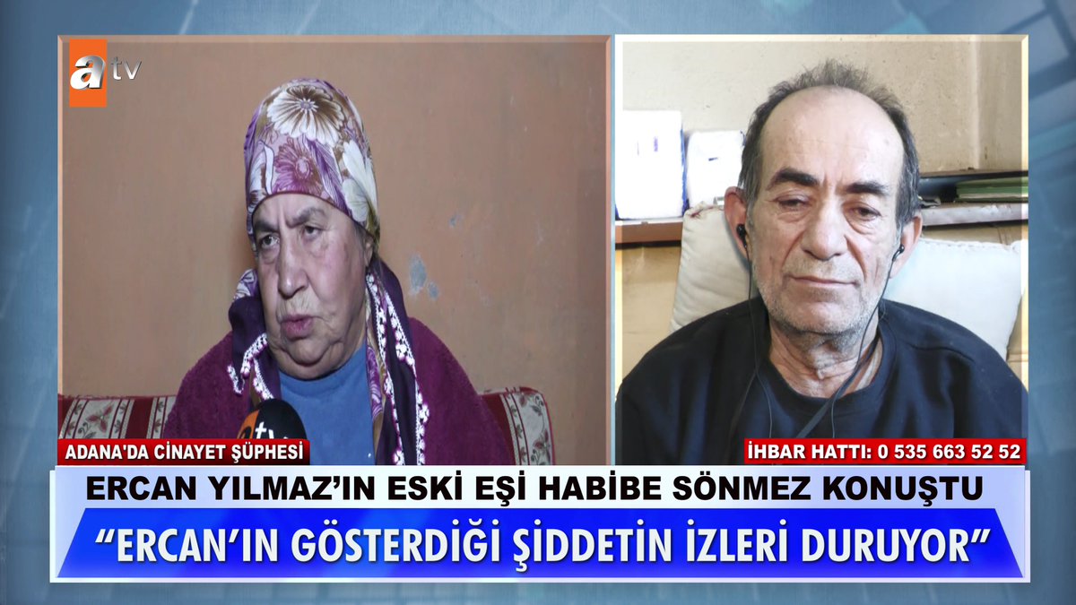 Ercan Yılmaz'ın eski eşi Habibe Sönmez konuştu! "Kızım 'Babam, Emine'yi canice öldürdü' dedi" #MügeAnlıİleTatlıSert #MügeAnlı atv