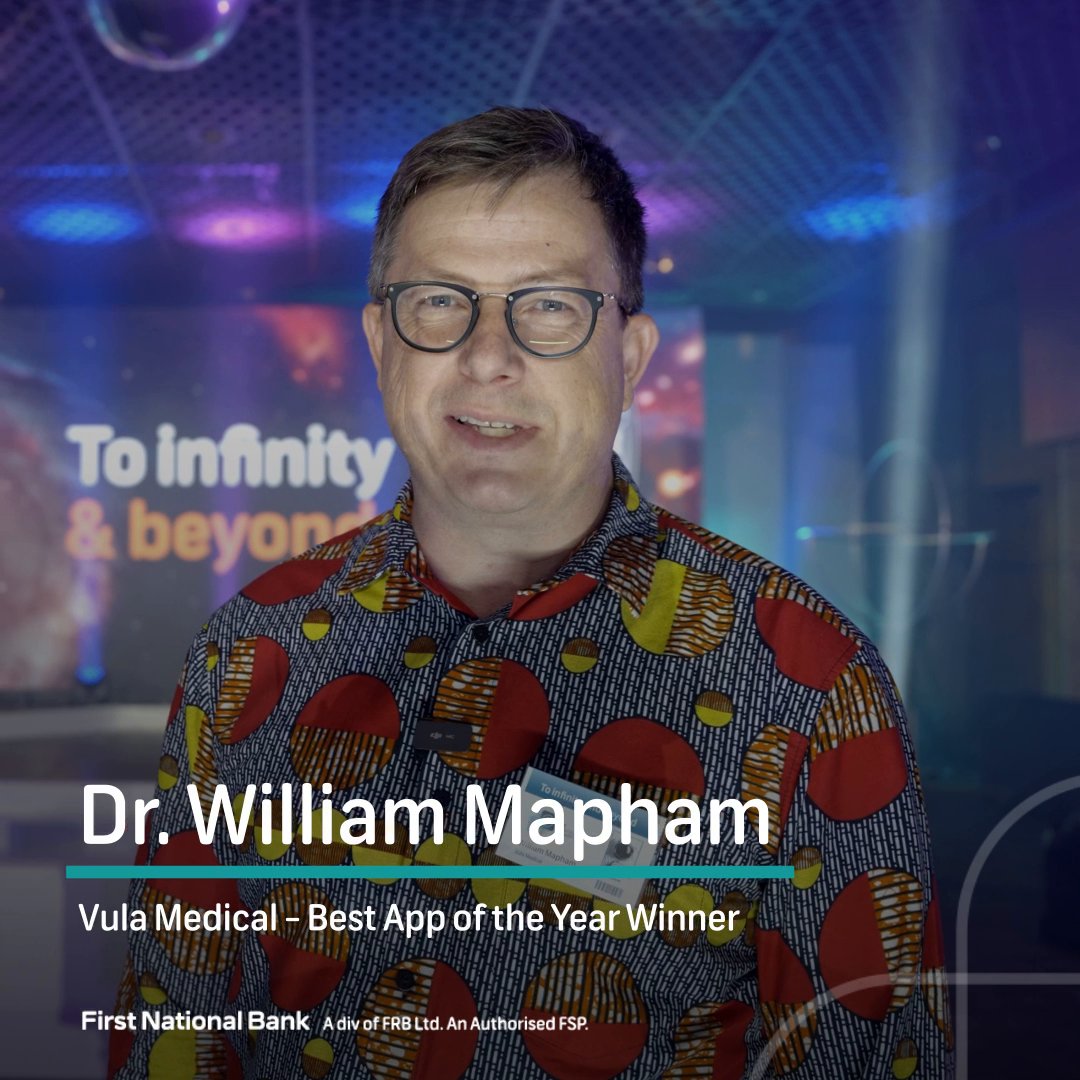 A massive congratulations to Vula Medical, the winner of the FNB App of the Year 2025! Your innovation is transforming how healthcare professionals connect, collaborate, and deliver care across South Africa. This is more than an app, it’s real impact in the hands of real heroes.