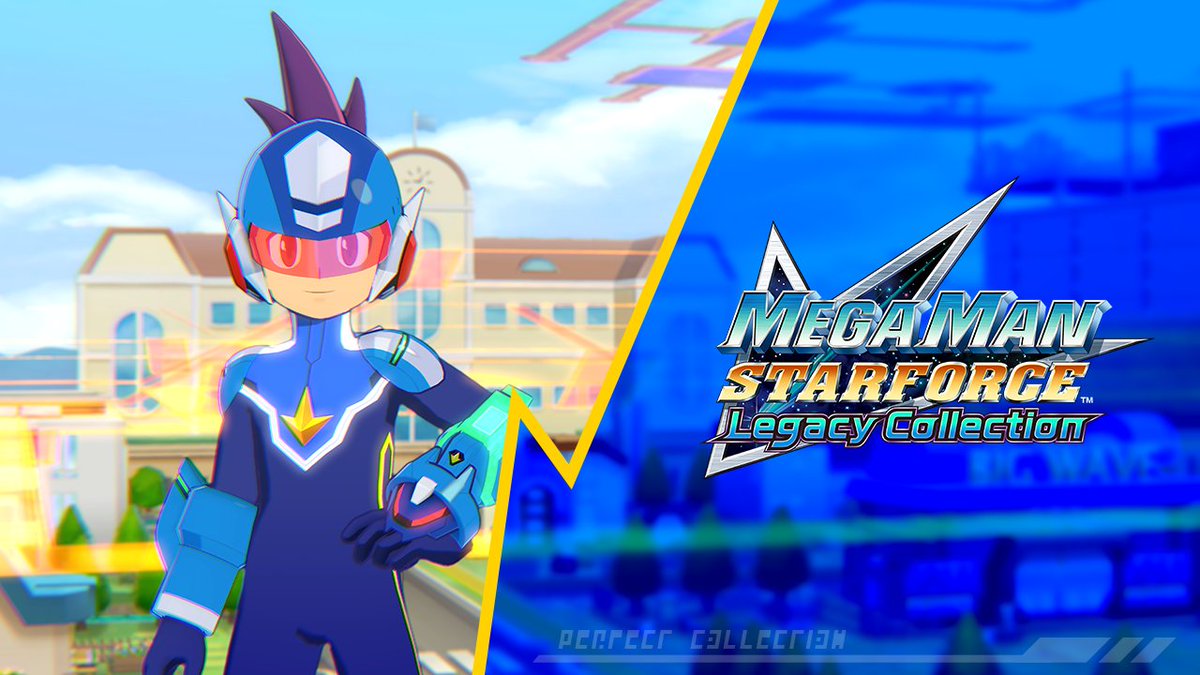 #MegaManStarForce Legacy Collection pulses in on March 27, 2026 for Switch, PS5, PS4, Xbox Series X|S, Xbox One, and Steam! Pre-order now to get 4 bonus musical arrangements as well as Geo Stelar (Casual Wear) and Omega-Xis characters for your Main Menu! 🌠