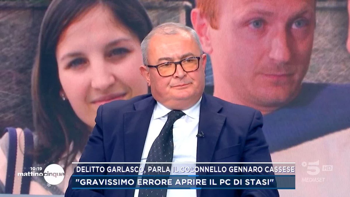 "Ad oggi per me Stasi è colpevole" A #Mattino5 le dichiarazioni del colonnello Cassese #Garlasco
