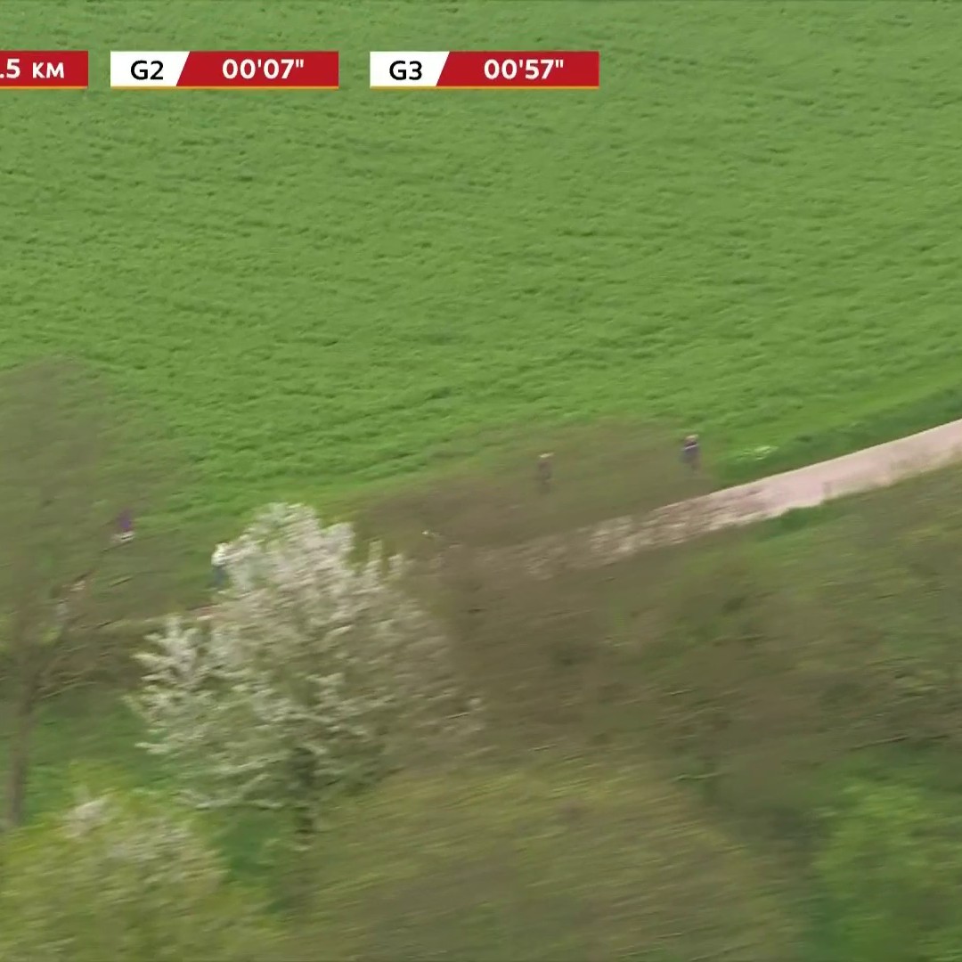 Noticed Pogacar dodging the Remco HAMMER at Amstel in 2026