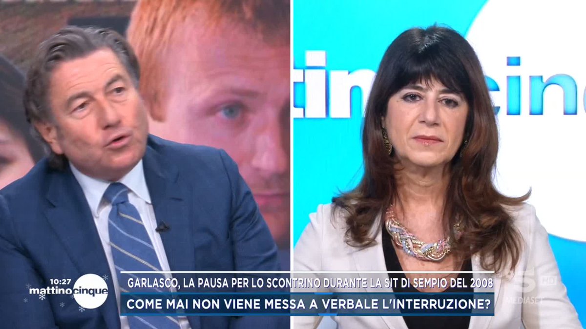 #Garlasco e l'interrogatorio di Sempio del 2008. Perché non viene messo a verbale l'interruzione? #Mattino5