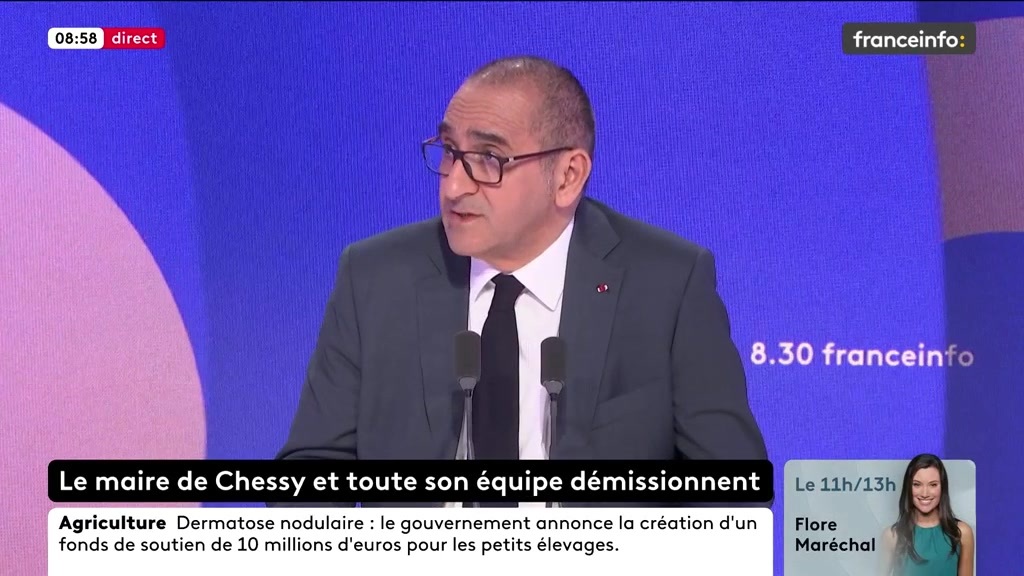 🔴 Démission du maire de Chessy ➡️ "Je comprends que ça choque : vous mariez quelqu'un qui fait l'objet d'une OQTF [...] Ce n'est pas parce qu'elle va se marier avec quelqu'un qui est français ou résident en France qu'on ne pourra pas le reconduire", dit Laurent Nunez