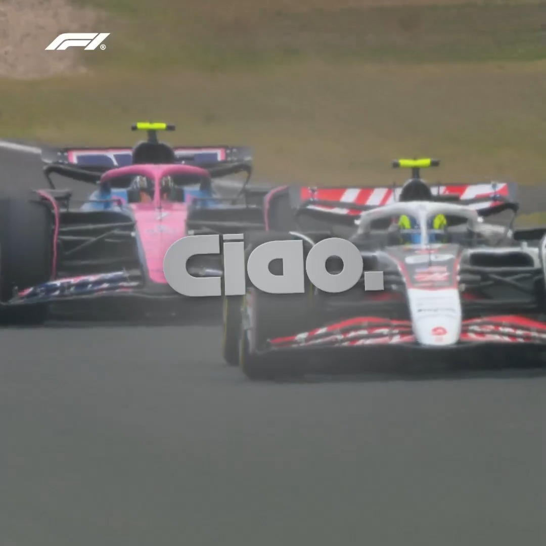 Ollie really said Ka-ciao back in Shanghai ⚡️ #F1 Ollie Bearman