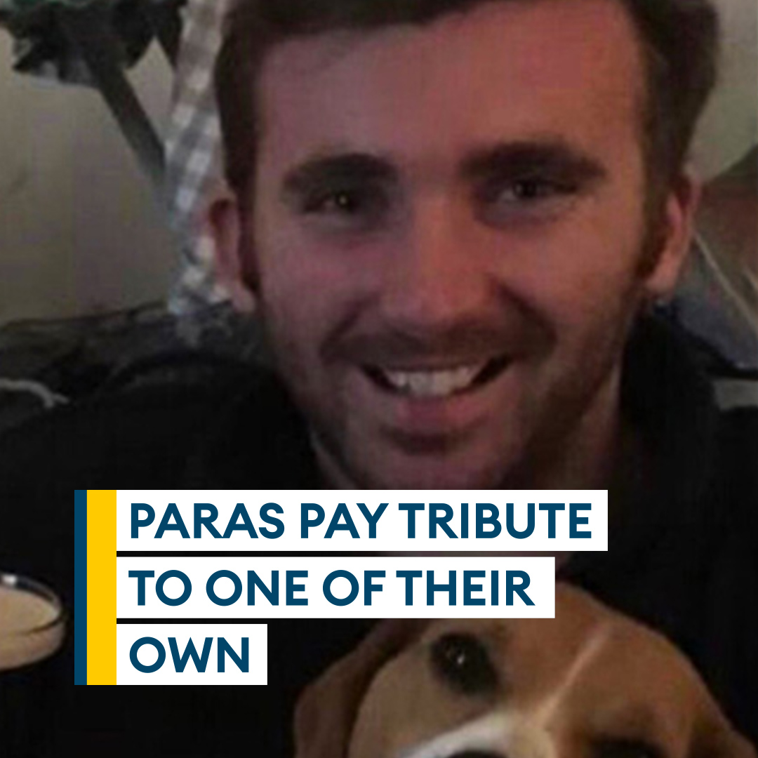 "A stark reminder of the imperative and the implications of what we do here today"🗣️ The Parachute Regiment paid tribute to one of their own, offering condolences to the family of Lance Corporal George Hooley His repatriation is to take place later today at RAF Brize Norton