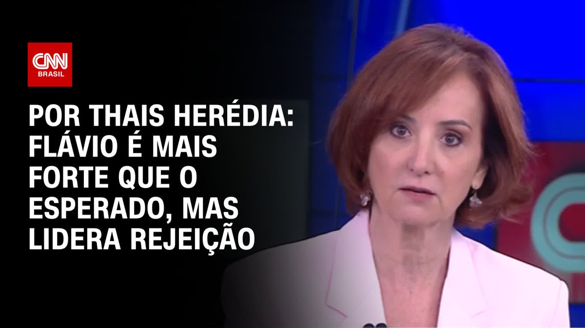A CNN, que claramente faz campanha por alguns candidatos, deu o braço a torcer sobre a competitividade de Flávio Bolsonaro. Como não poderia deixar de ser, colocou um "mas" para falar de rejeição. E é só o início do sobrevoo do F22.