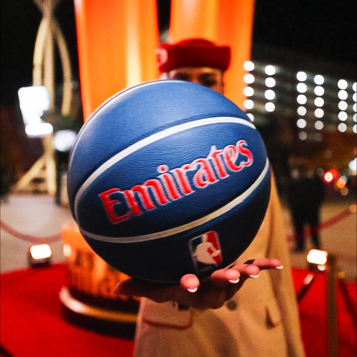 Everyone's been chasing the Emirates NBA Cup. And in Las Vegas, they were there to shoot their shot! 🏀🏆