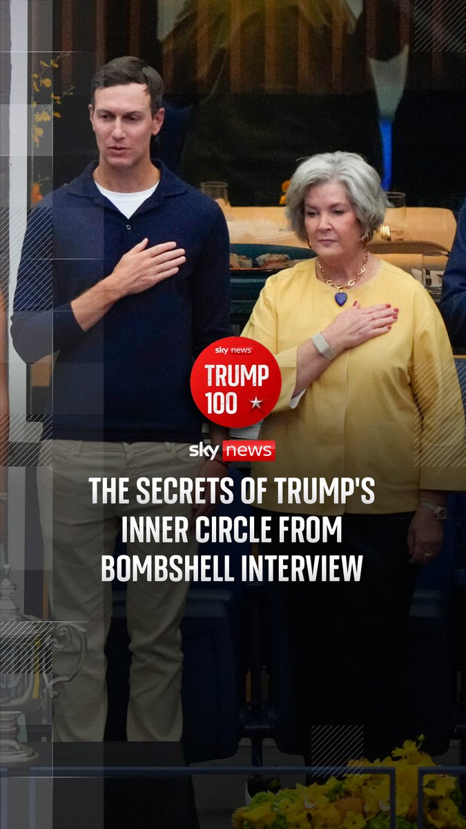 🇺🇸 On today's episode of Trump 100.. A ketamine user, a conspiracy theorist and an 'alcoholic'; Mark Stone and James Matthews look at some of the revelations from Susie Wiles' bombshell Vanity Fair interview Listen to the latest episode wherever you get your podcasts 🔽