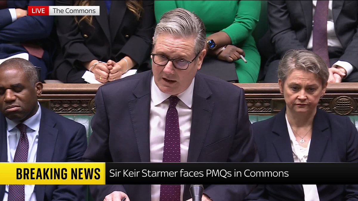 "The antisemitic terror attack on Bondi Beach was sickening." Sir Keir Starmer opens PMQs with a statement on the Bondi Beach terror attack on Sunday. 📺 Sky 501 and YouTube