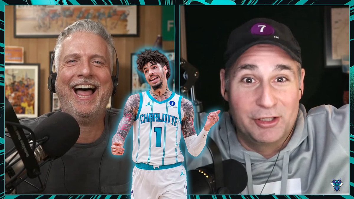 🎙️ Zach Lowe: "He has the most trade value of the 'does anybody really want these guys?' PGs—Trae Young, Ja Morant, LaMelo Ball—and it's not close." "I was actually talking to a GM about this today... another guy on 'LaMelo Ball still might be good' island with me." 🏝️
