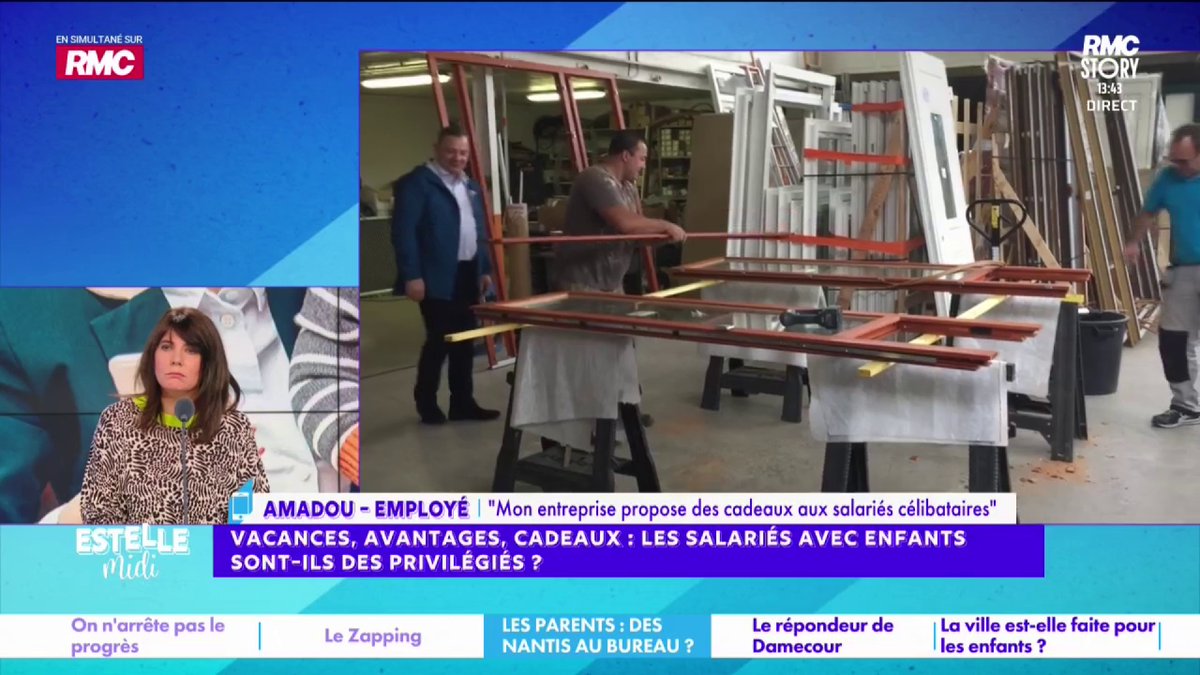 👶 Les salariés avec enfants : des privilégiés ? 📞 Amadou : "Depuis 1 an, la RATP propose des cadeaux aux salariés sans enfants ! L'année dernière j'ai pris un sac Longchamp pour madame et cette année on avait le droit à des montres connectées !" #EstelleMidi
