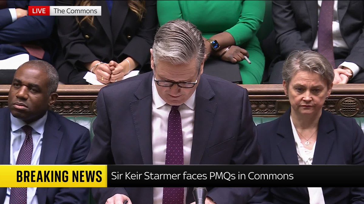 "If mysterious men from the East appear bearing gifts, this time, report it to the police!" The PM cracks a Christmas joke at Reform's expense. 📺 Sky 501 and YouTube