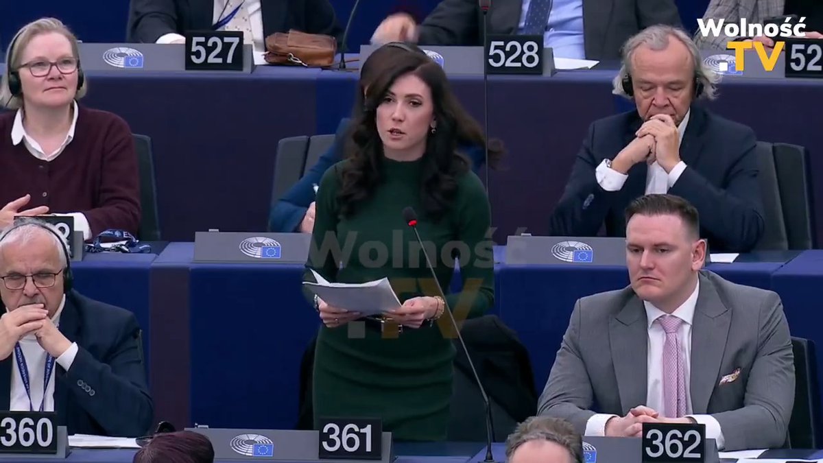 🔴 Ewa Zajączkowska ostro w Parlamencie Europejskim 👏👏👏 "Może dołączycie do praw kobiet: - prawo do życia bez strachu, - bez gwałtów, - bez przemocy na ulicach naszych miast, - bez obaw matek o bezpieczeństwo własnych dzieci⁉️ To nie są żadni uchodźcy, tylko beneficjenci waszej NAIWNOŚCI!" Ewa Zajączkowska-Hernik Konfederacja