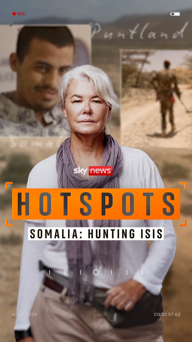 In the latest episode of Hotspots, Alex Crawford and her team are on a reporting mission in the wilds of Somalia, investigating a hidden network of terror. Tap the link to watch the latest episode on the Hotspots Youtube channel: