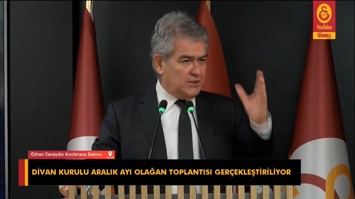 Süheyl Batum: "Çok açık söylüyorum; ben çok kötü yöneticiler gördüm, çok kötü dönemler gördüm ama bugünkü ortam kadar, bugünkü TFF kadar kötü, başkanı kadar kötü, hukuktan zerre anlamayan, pervasız ve Galatasaray düşmanı bir başkan görmedim!"