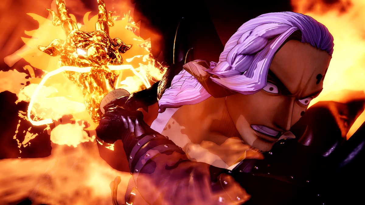 /／ その首、もらい受ける…!! \＼ 1月22日配信のDLC第8弾「スペシャルセレクションパック」 プレイ映像を一部公開③ 【キング】 炎を用いた攻撃が多く、戦場は火の海と化す🔥 地上の敵を炎で焼き尽くし、 空中の敵は飛行攻撃で圧倒できることが特徴。 #ONEPIECE #海賊無双4