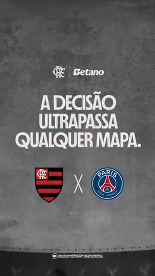 Vale o mundo. Vale a história. 🌍🔴⚫️ Vamos juntos em busca do maior sonho de toda a Nação. Onde estiver, estaremos. Confia. 👉 #NacaoConfia #BetanoFla #ad