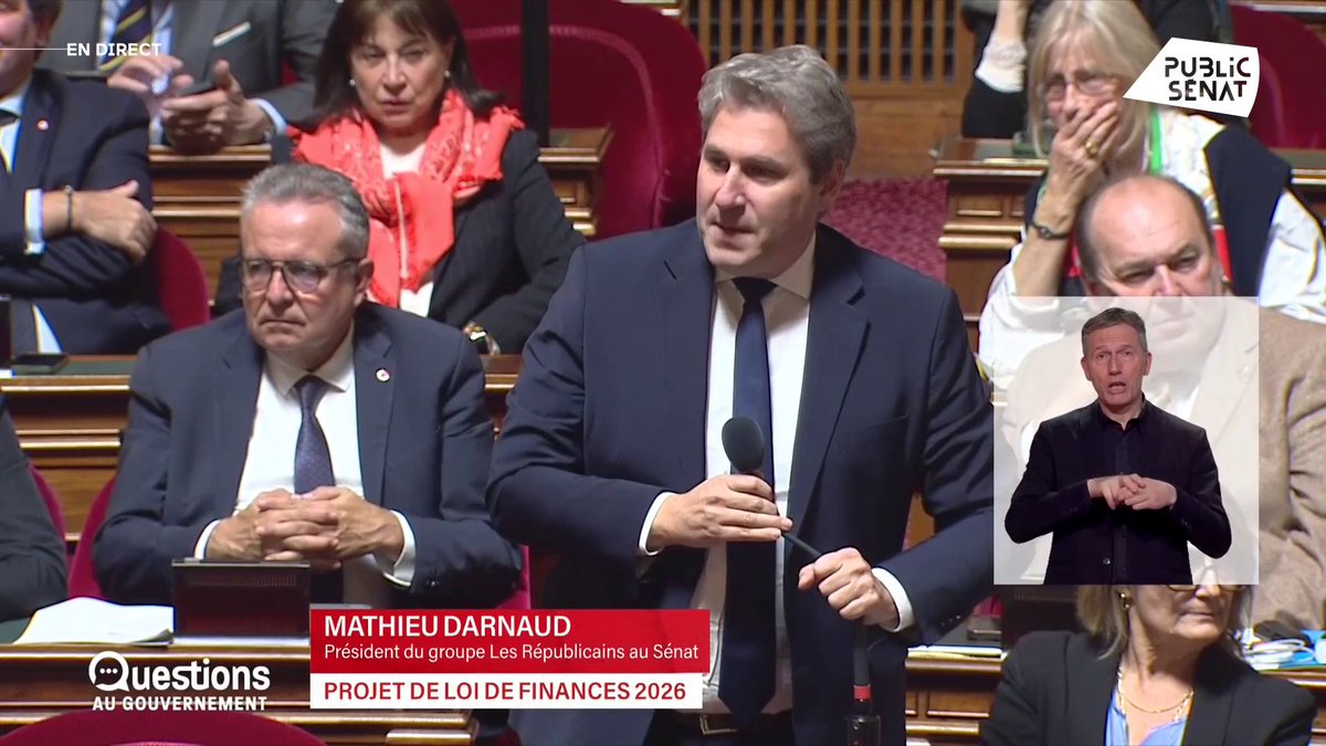 🏛️Une séance de Questions d’actualité musclée. 🗳️Les Républicains Sénat ne voteront pas les conclusions d’une Commission Mixte Paritaire qui augmenterait les impôts, ne réduirait pas le déficit et n’acterait pas de réelles économies. ❌Non à un budget socialiste !
