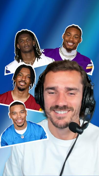 Demasiado talento en un solo vídeo: le pedimos a Antoine Griezmann que compare jugadores de la NFL con las estrellas de La Liga para preparar el Partido de Navidad. - Dallas Cowboys vs. Washington Commanders a las 19:00 (hora peninsular) - Detroit Lions vs. Minnesota Vikings a las 22:30 (hora peninsular) EN DIRECTO en Netflix el 25 de diciembre.