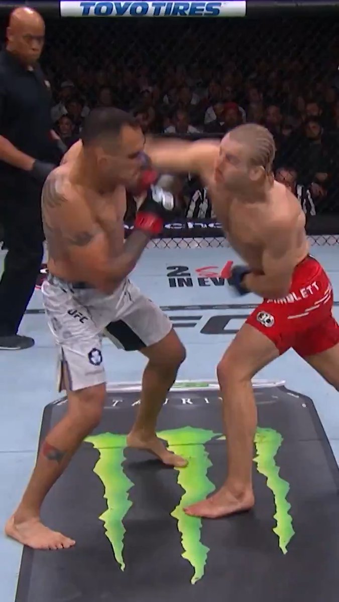The next lightweight CHAMP?! ๐ ๐ด #OnThisDay in 2023: Paddy Pimblett went 5-0 in the Octagon by beating Tony Ferguson! Relive the clash on UFC FIGHT PASS ๐บ