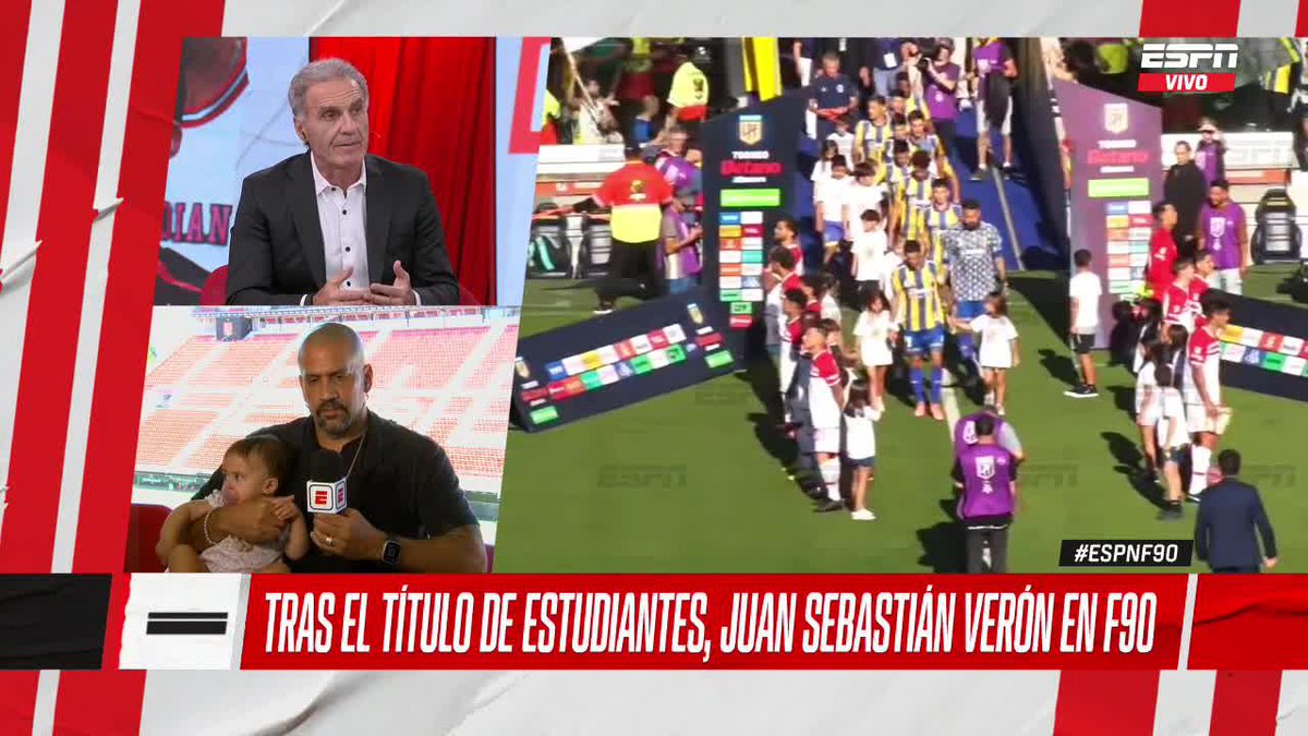 VERÓN HABLÓ SOBRE EL PASILLO DE ESTUDIANTES A CENTRAL En exclusiva con #ESPNF90, el Presidente del Pincha habló sobre el partido del Pincha y Rosario Central. ▶️ Mirá #ESPNF90 en el Plan Premium de #DisneyPlus