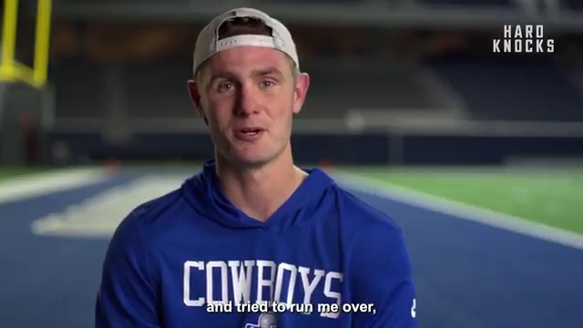 .Brandon Aubrey really lowered the boom and had the whole team shook. "I stayed on my feet, so mission success." 😂 Hard Knocks In Season with the NFC East on @HBOMax