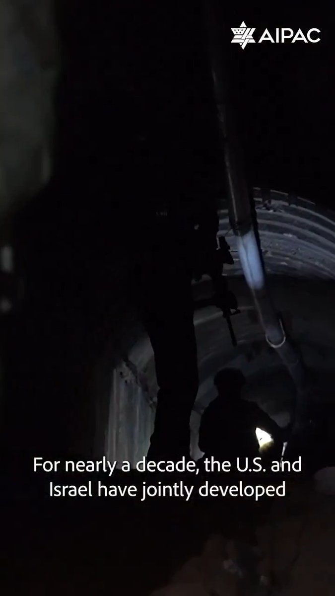 America needs reliable and capable partners to tackle the challenges of tunnel warfare. Israel is that ally. 🇮🇱🤝🇺🇸