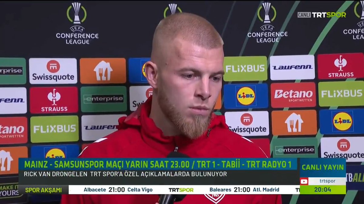 🗣 Rick Van Drongelen: İlk 8'e kalma adına çok iyi bir fırsat var elimizde. Üzerimizde pozitif bir baskı var.