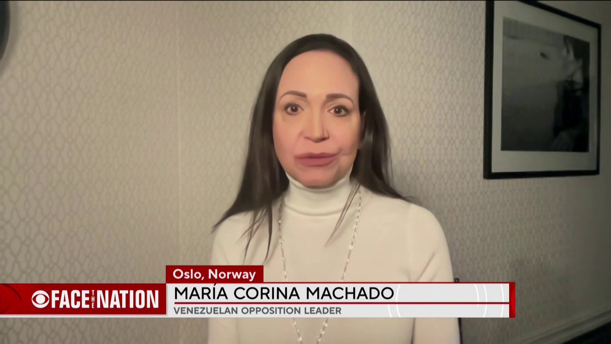President Trump ordered a "total and complete blockade" on all sanctioned oil tankers that enter or depart Venezuela on Tuesday, a move Venezuelan opposition leader Maria Corina Machado told Margaret Brennan she would be supportive of: “I absolutely support President Trump's strategy.” “We want every legal action through law enforcement approach, not only from the United States, also from other Caribbean, Latin American and European countries that further block the illegal activities of the regime,” She said.