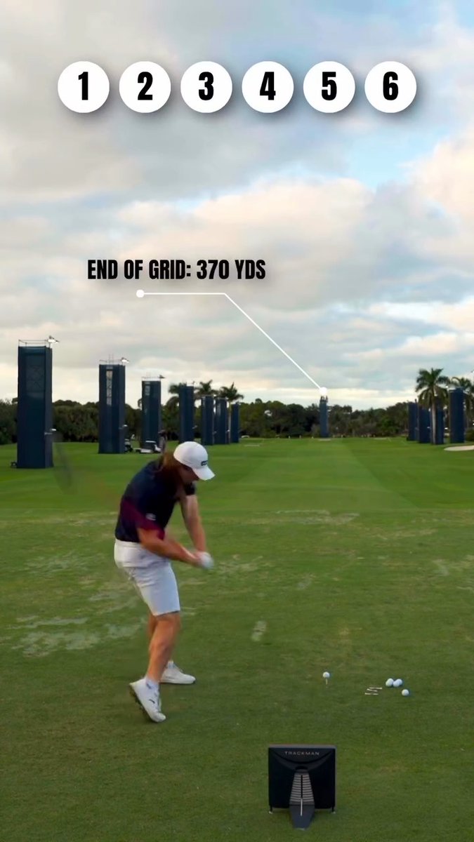 Kyle Berkshire LAUNCHING IT at the furthest tower on our driver challenge grid. 🤯🚀 (via kyleberkshire/IG) Watch the Optum Golf Channel Games TONIGHT at 7 ET on GC and USA.
